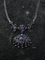 Load image into Gallery viewer, Traditional Blue Pendant Necklace-Hamsa-Hamsa
