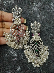 Ganesha earrings-Hamsa-Hamsa