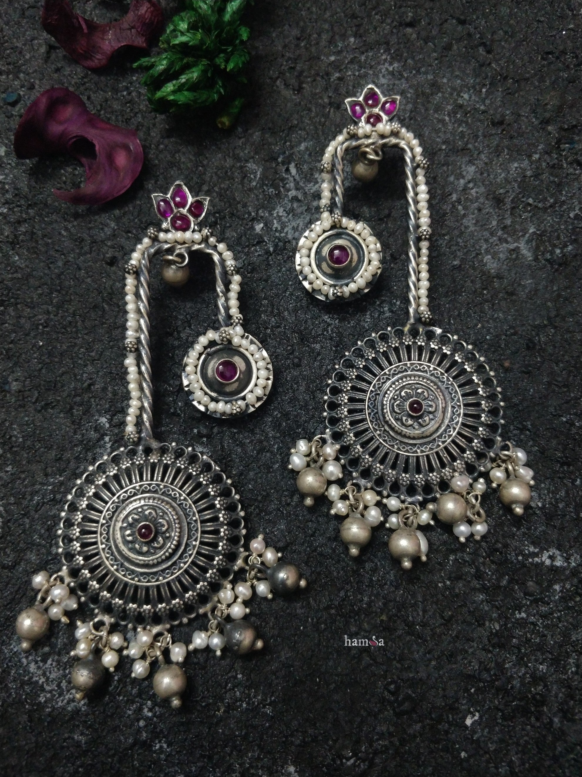 Chakra Arch Earrings-Hamsa-Hamsa